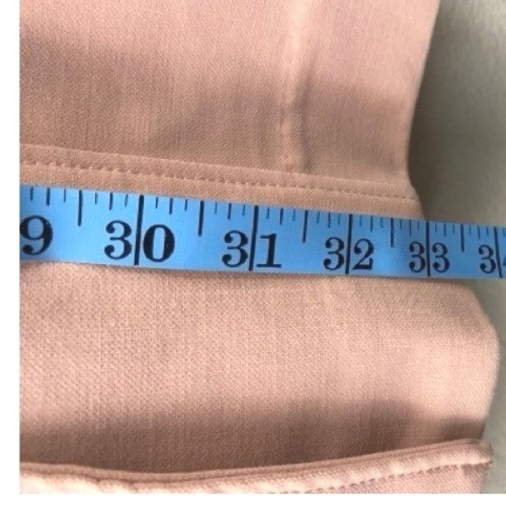 Abercrombie & Fitch Pink Double Breasted Trench Coat Women Small Blush Jacket - Picture 10 of 10